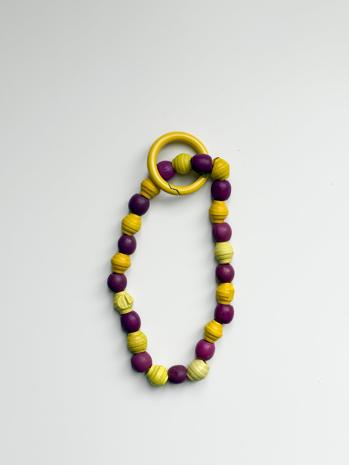 Yellow kharaz beads