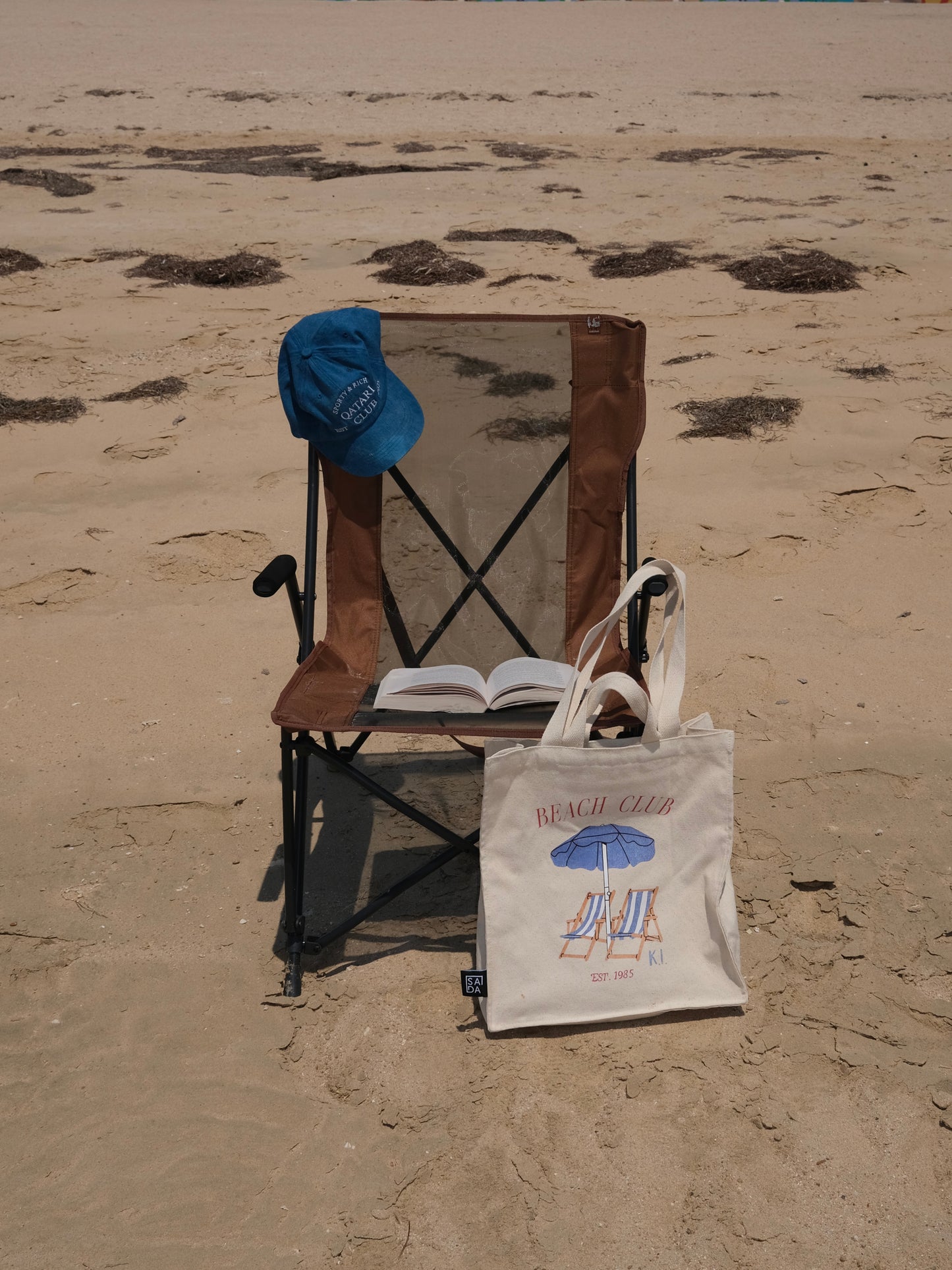 Beach club tote