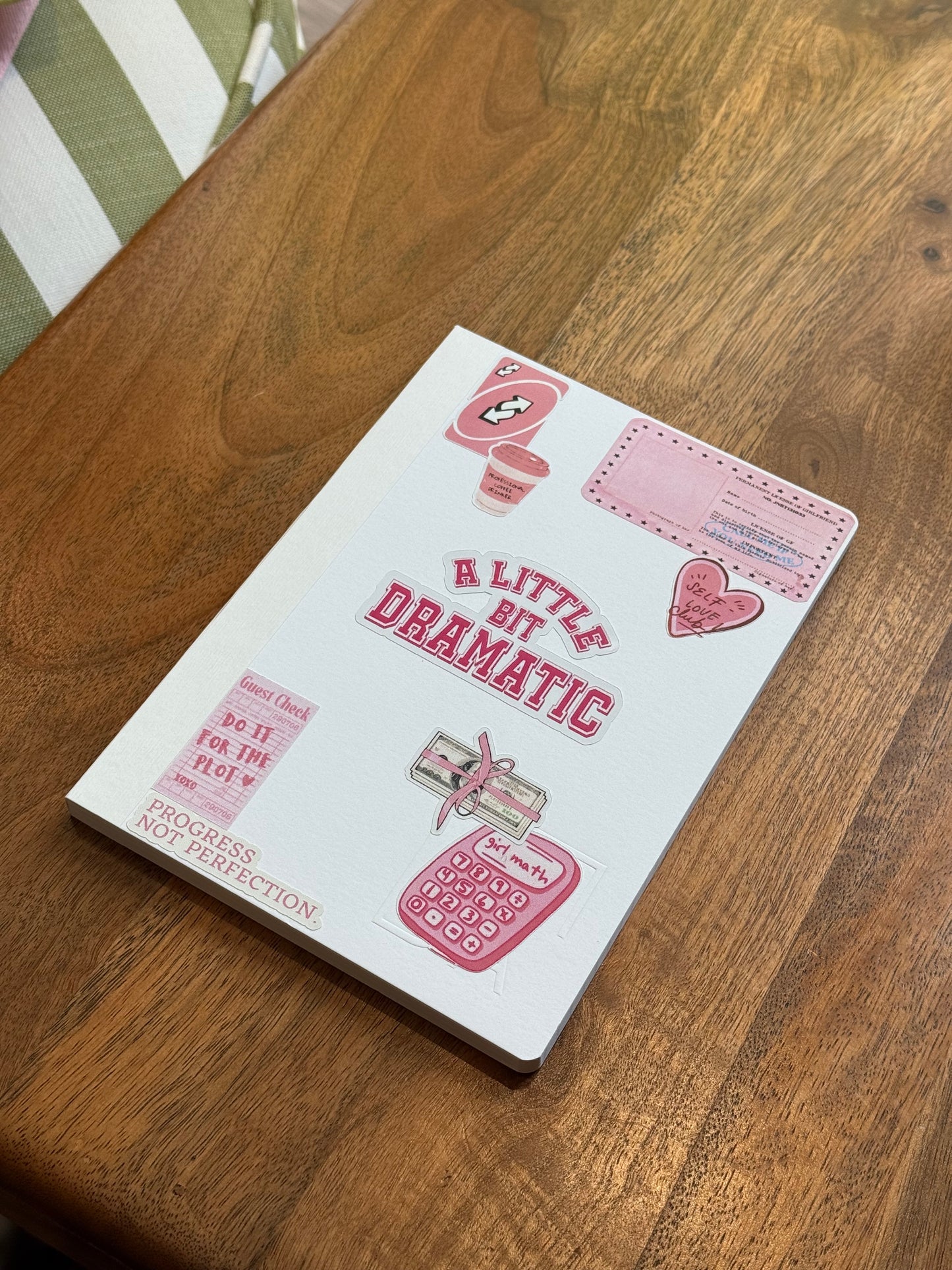 A little bit dramatic notebook