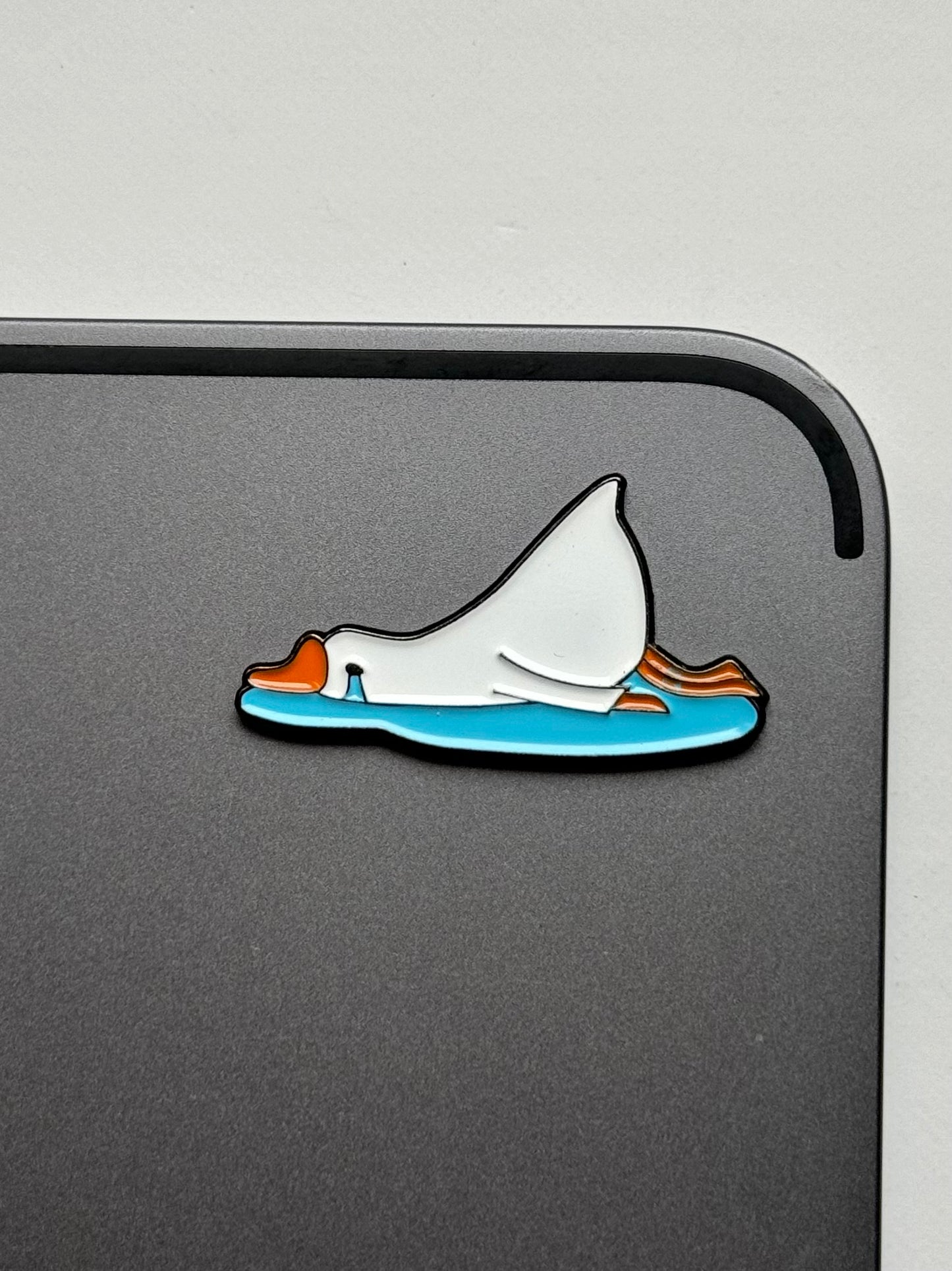 Crying duck