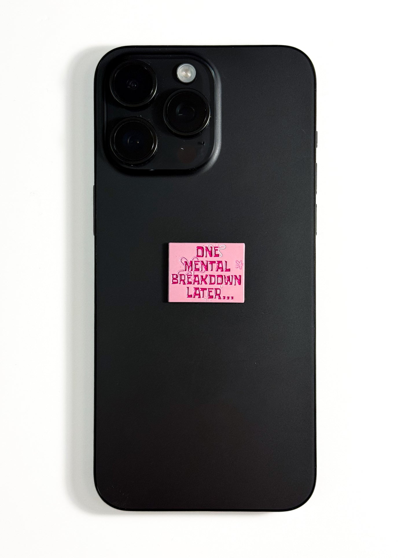 One mental breakdown later