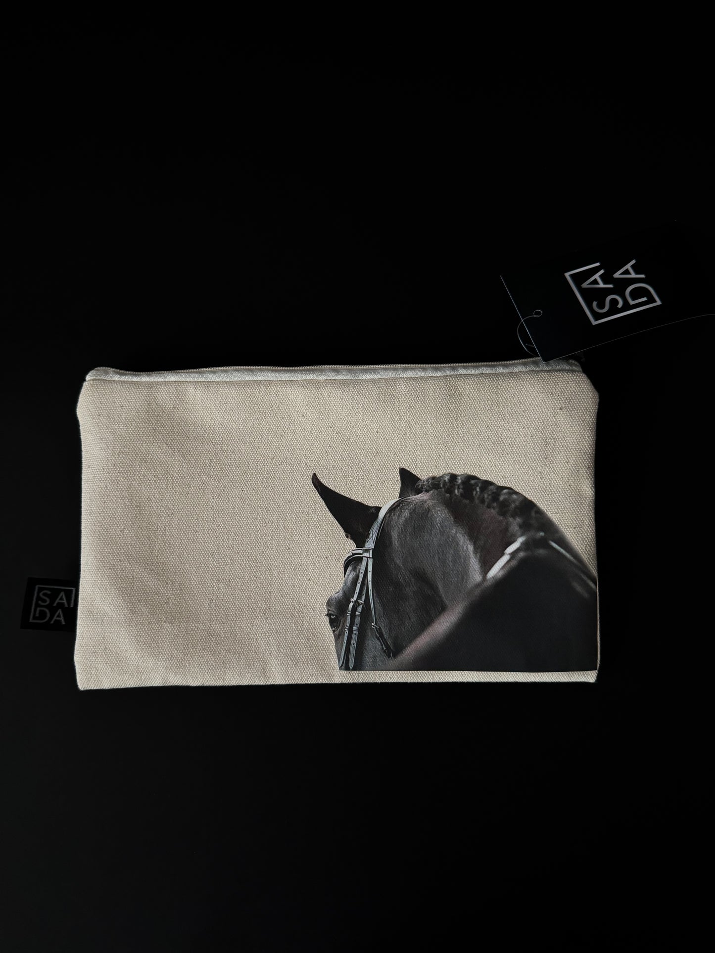 Horse white pouch