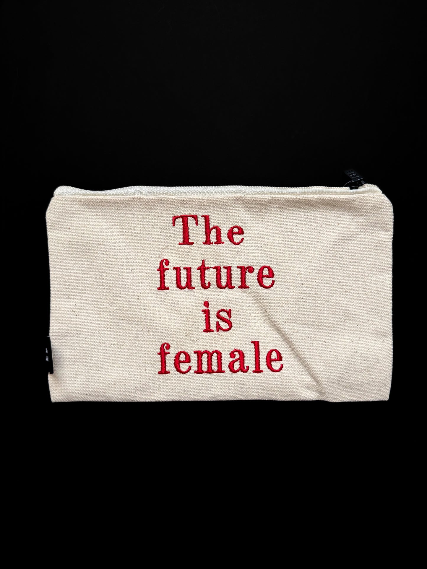 The Future is Female pouch
