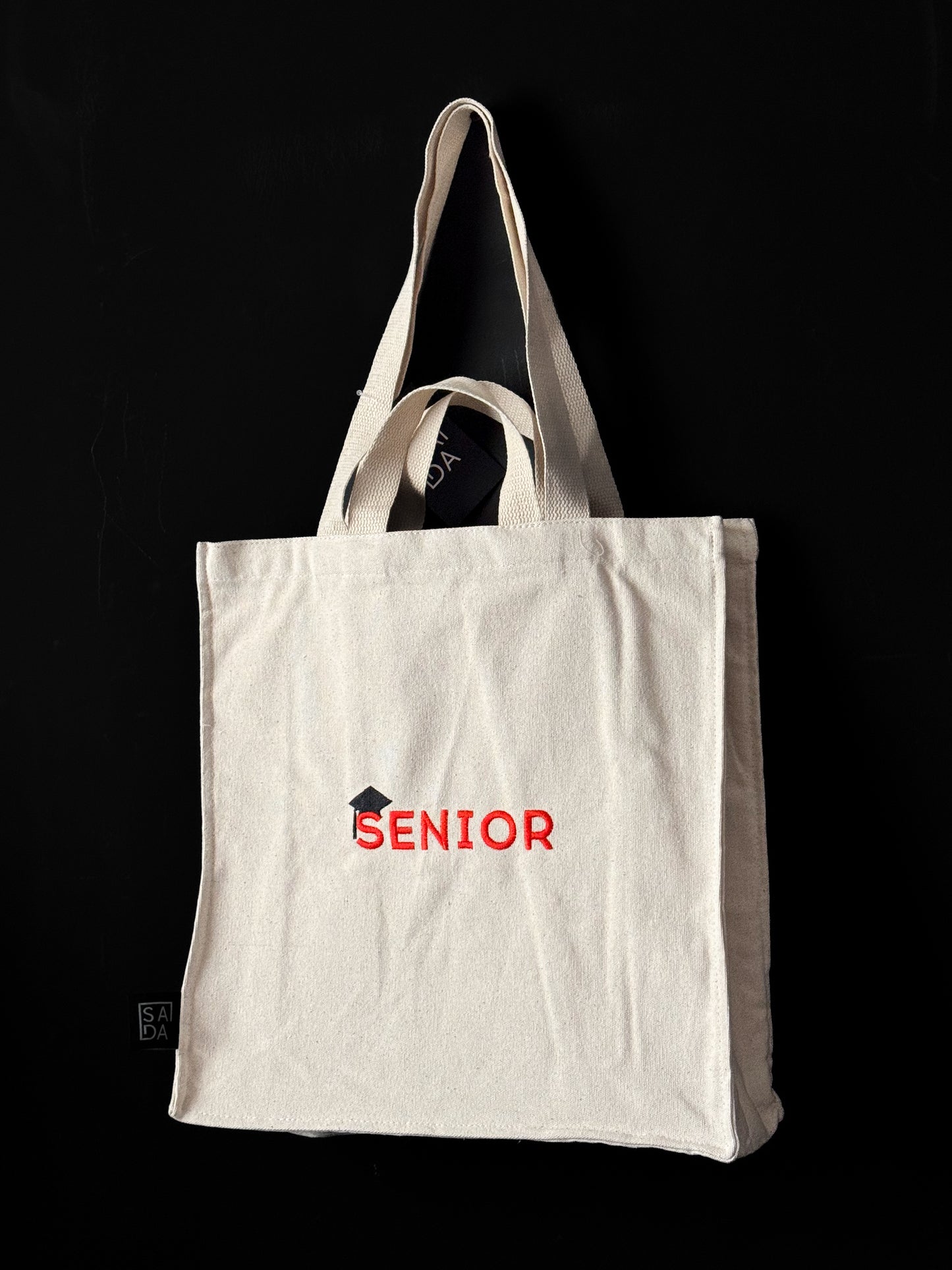 SADA White Large tote bags