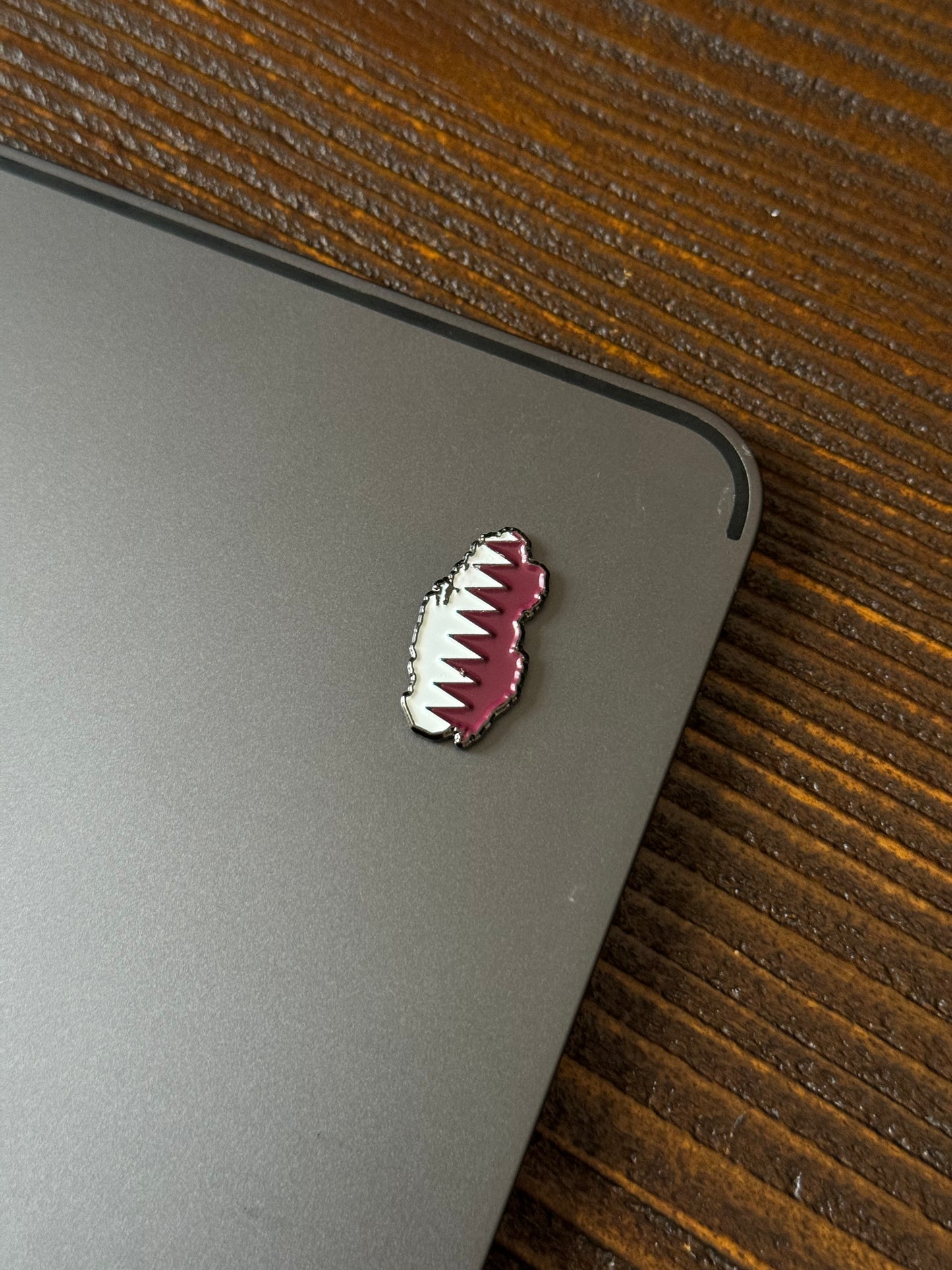 QATAR theme sticker metals