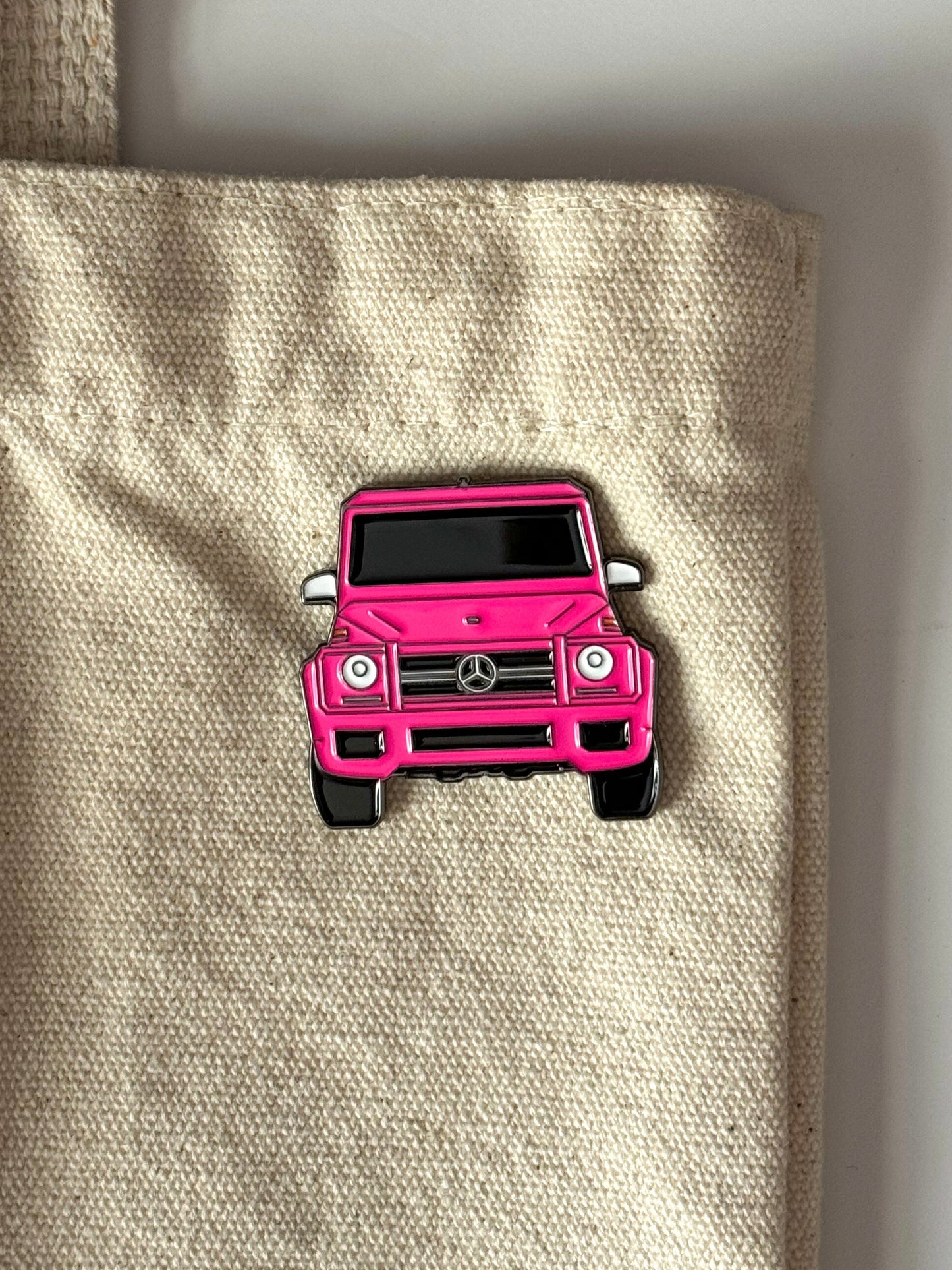 Neon Pink G Class pin