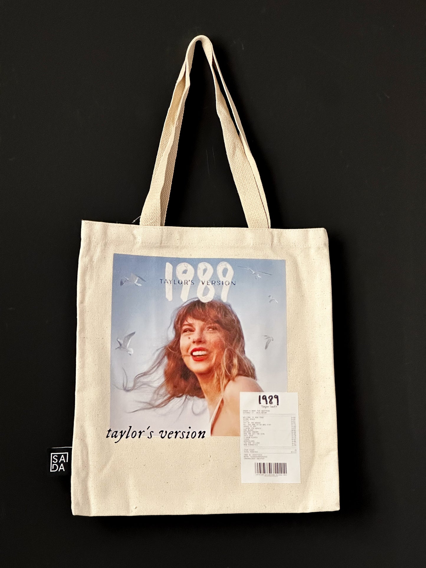 SADA printed totes (pink and others)