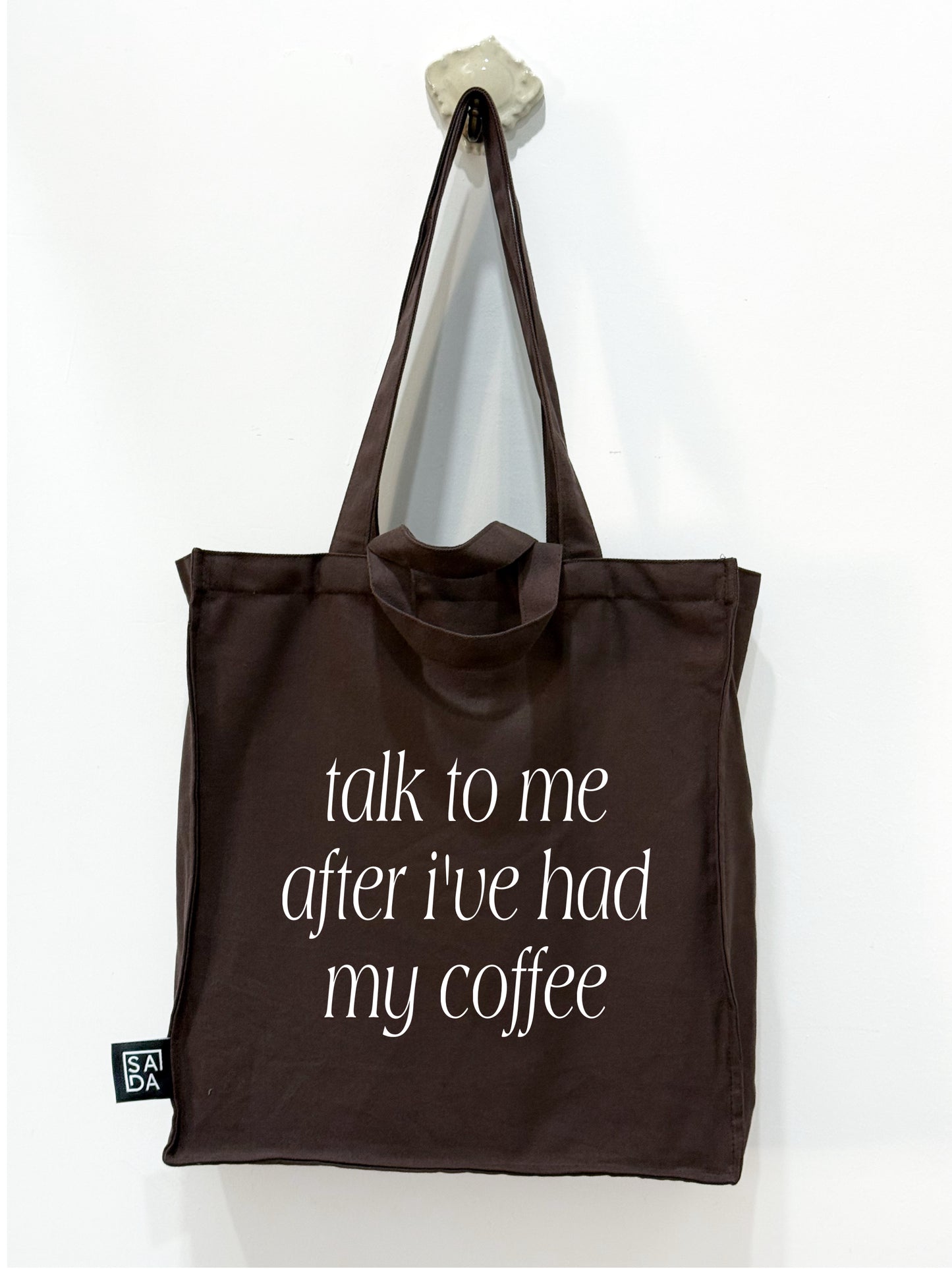 Talk to me after I’ve had my coffee