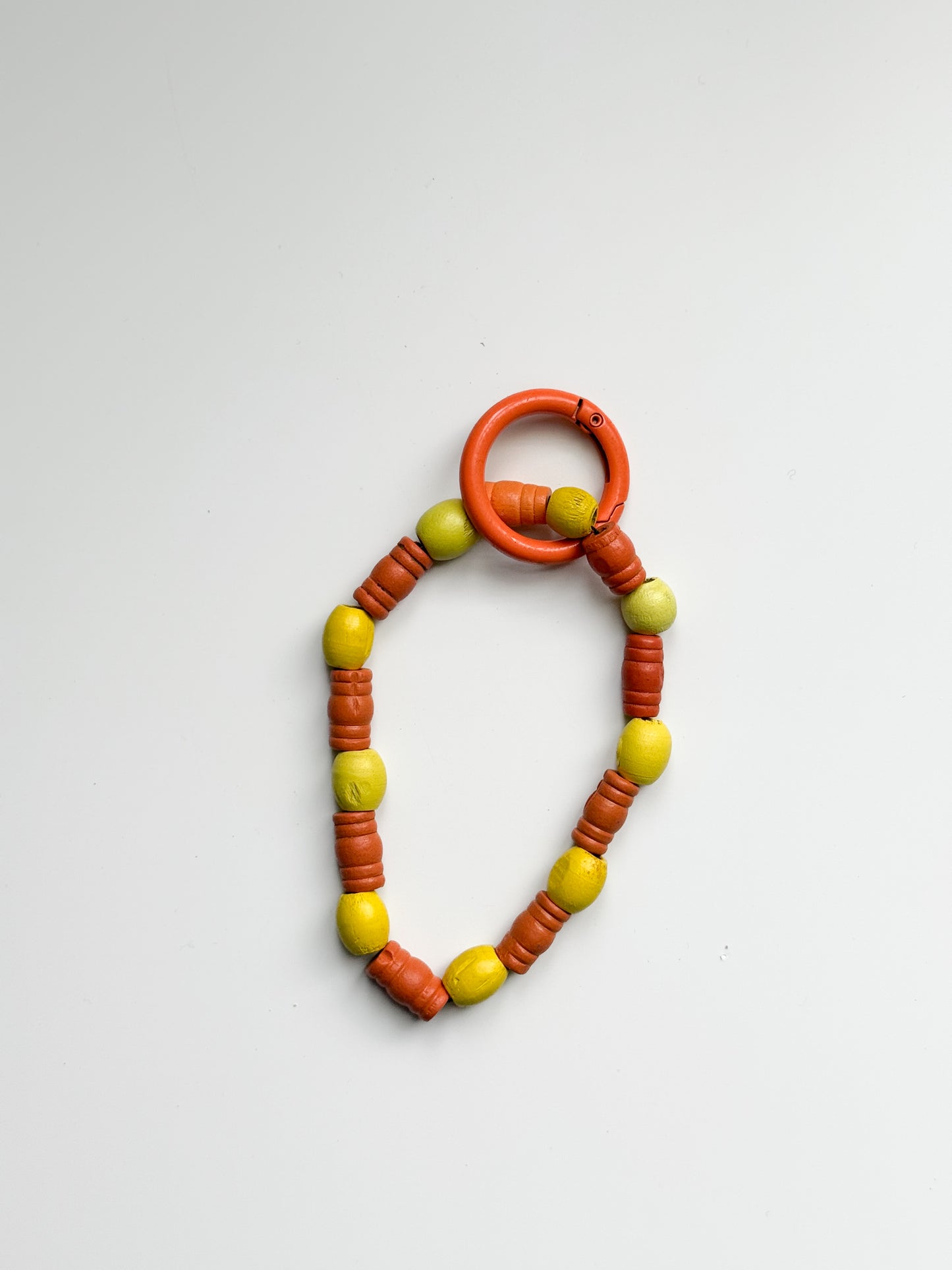 Orange kharaz beads