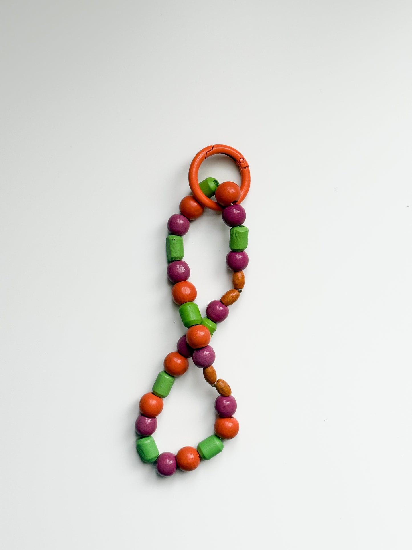 Orange kharaz beads