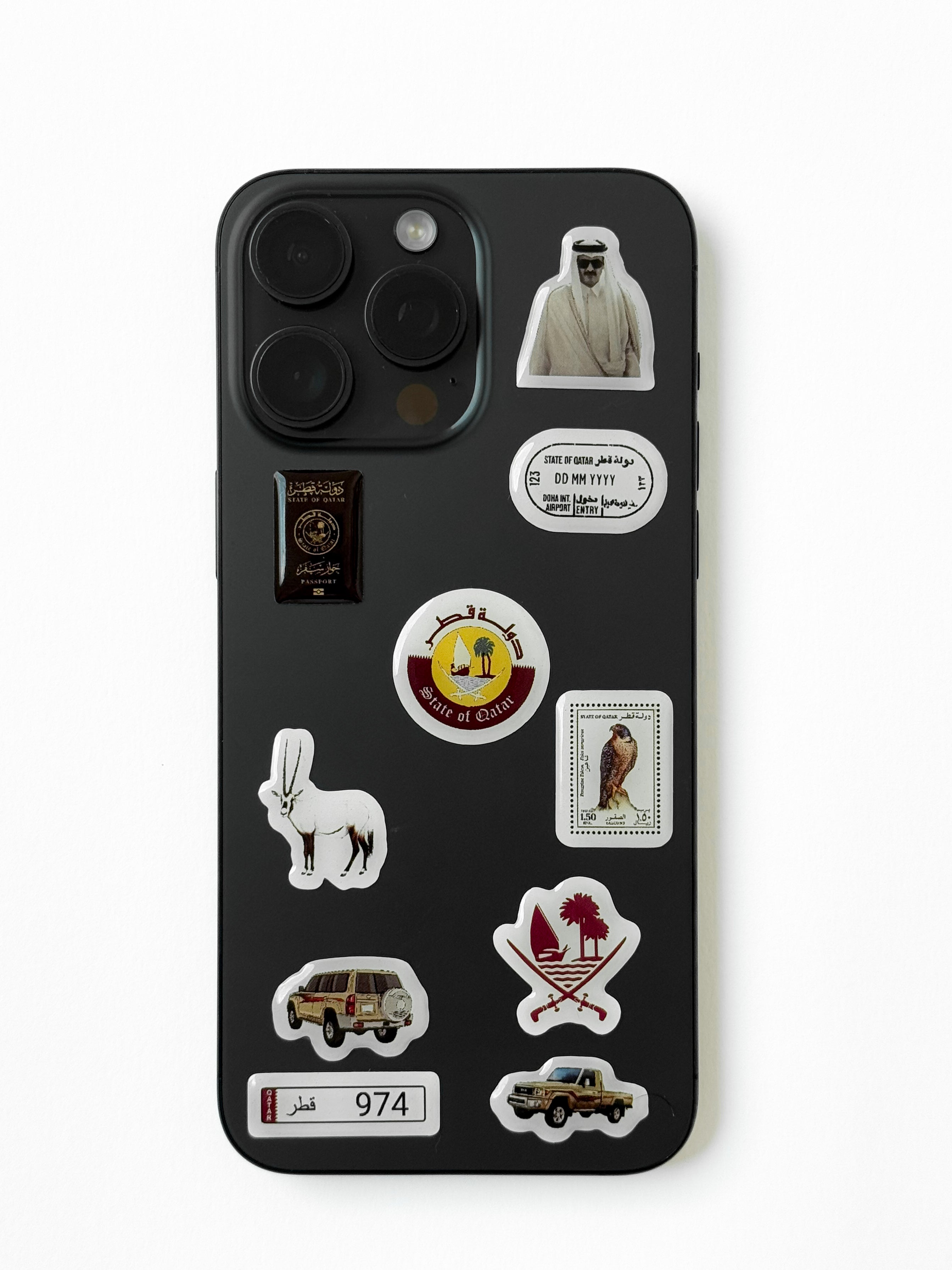 Qatar theme puff sticker pack – SADA FOR GIFTS
