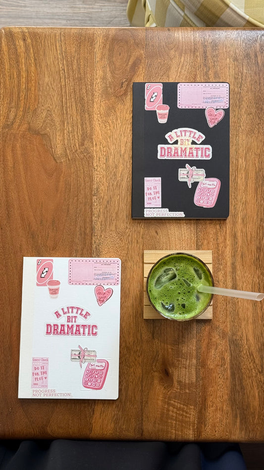A little bit dramatic notebook