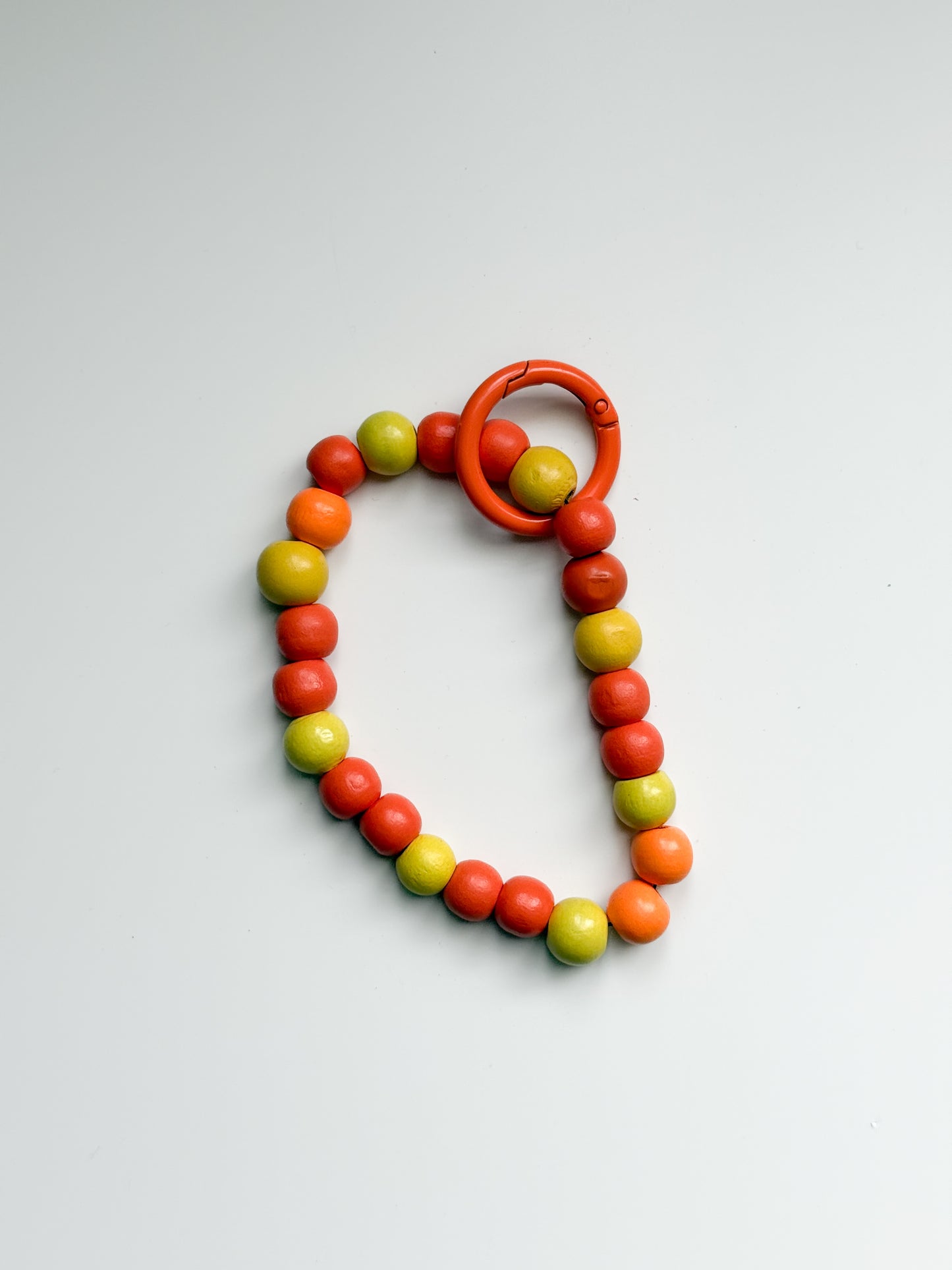 Orange kharaz beads