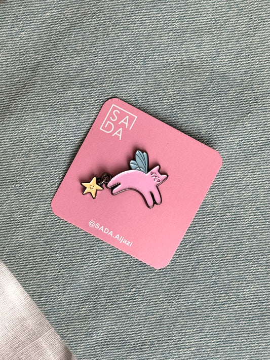 Fairy cat - pin