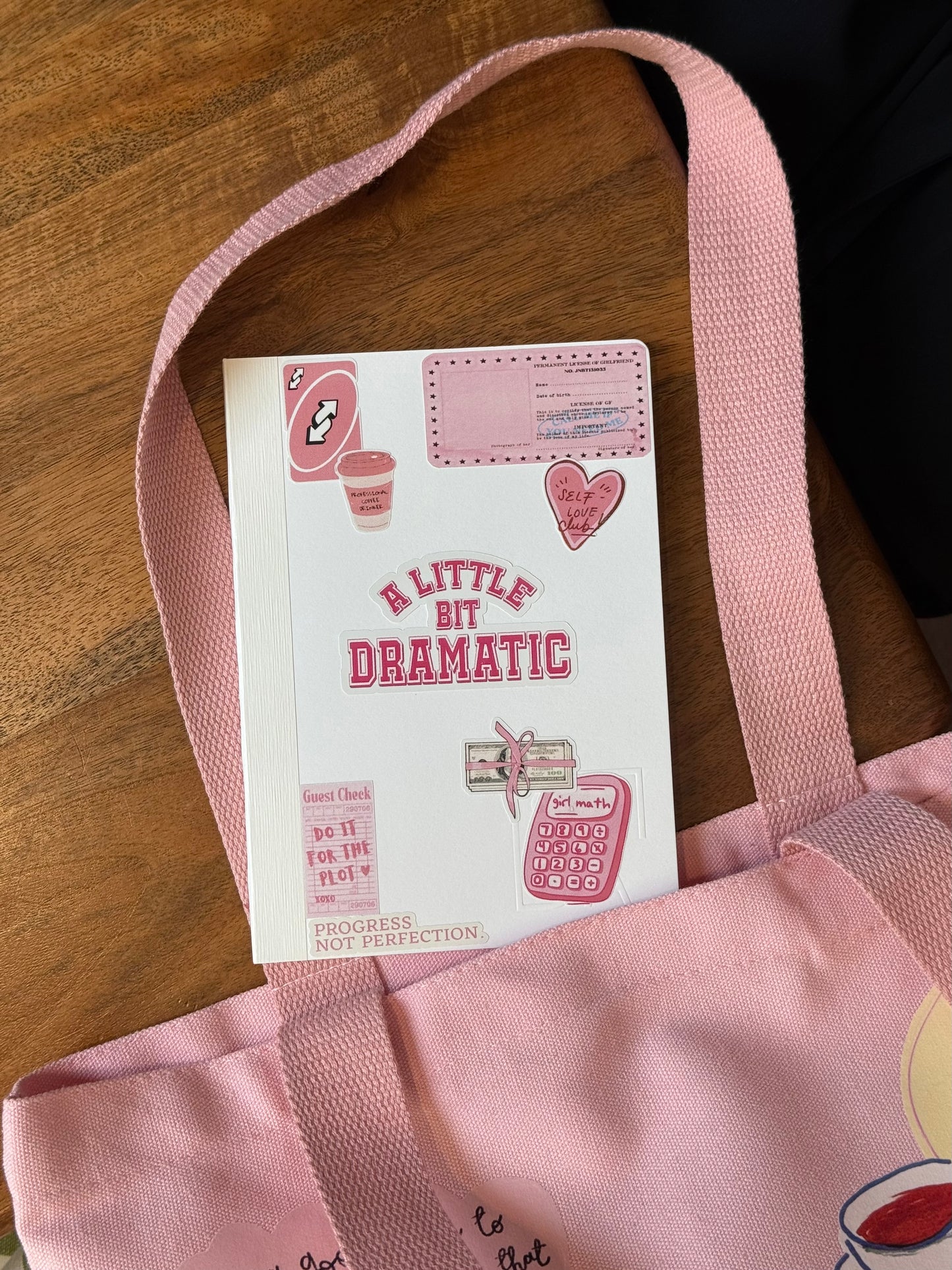 A little bit dramatic notebook