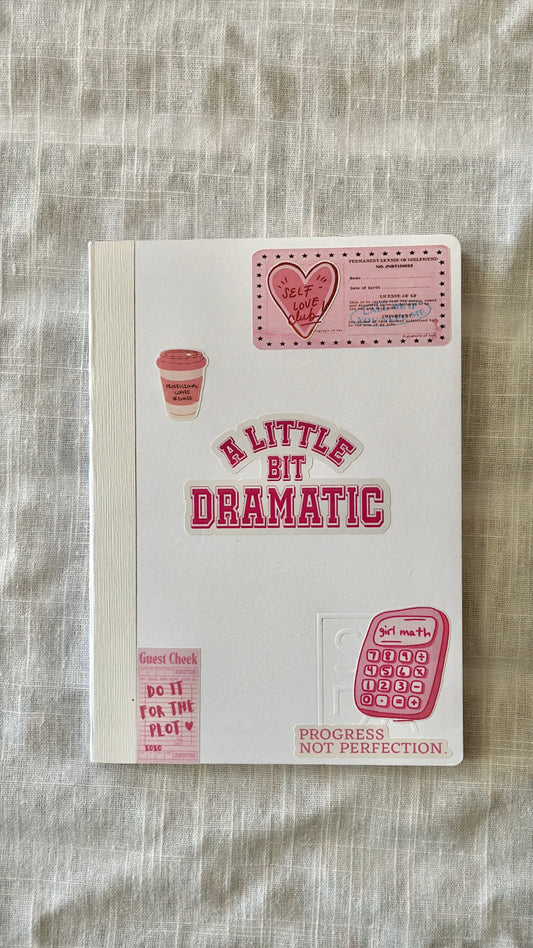 A little bit dramatic notebook