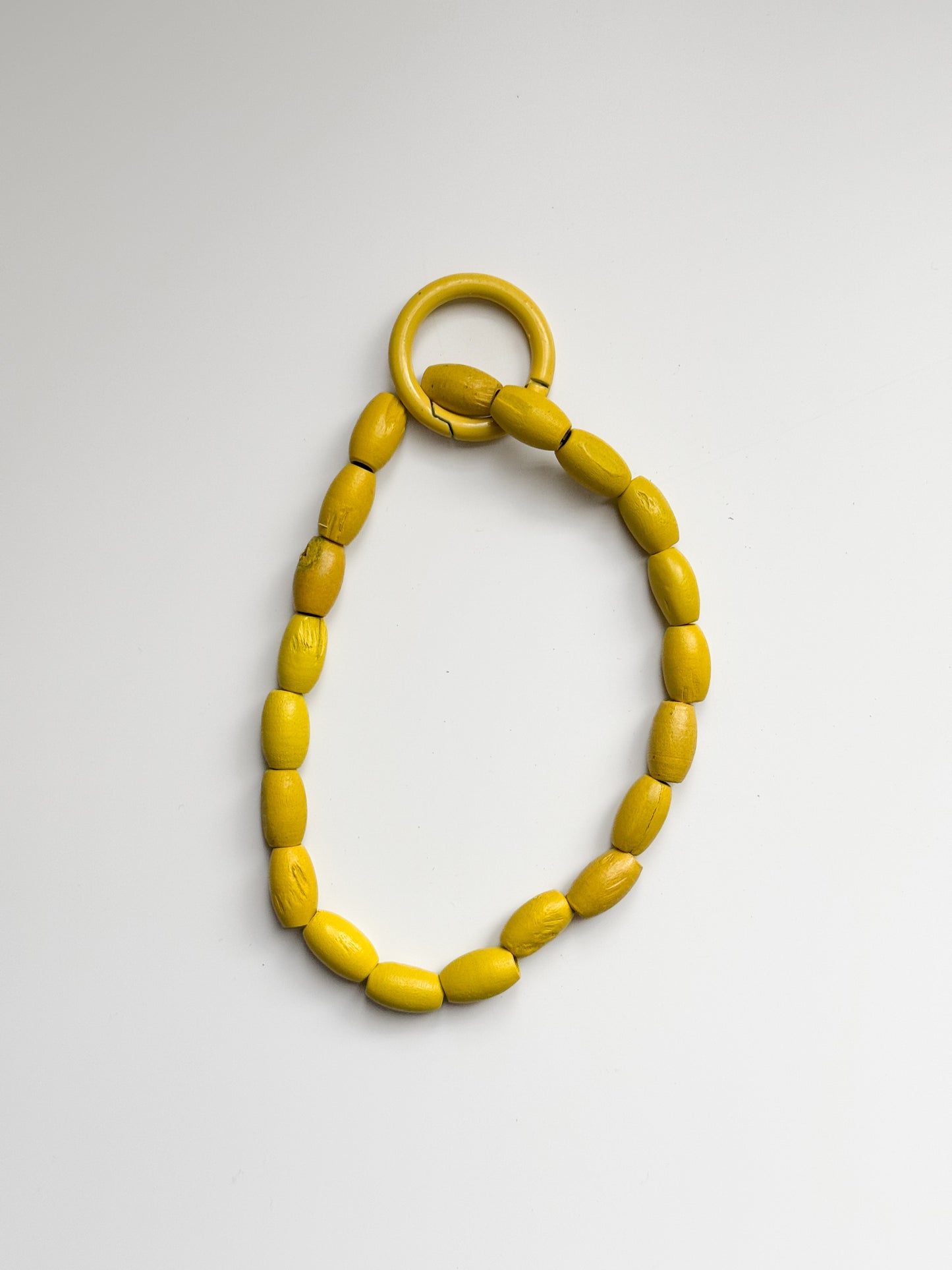 Yellow kharaz beads