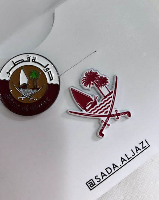 Qatar logo- sticker