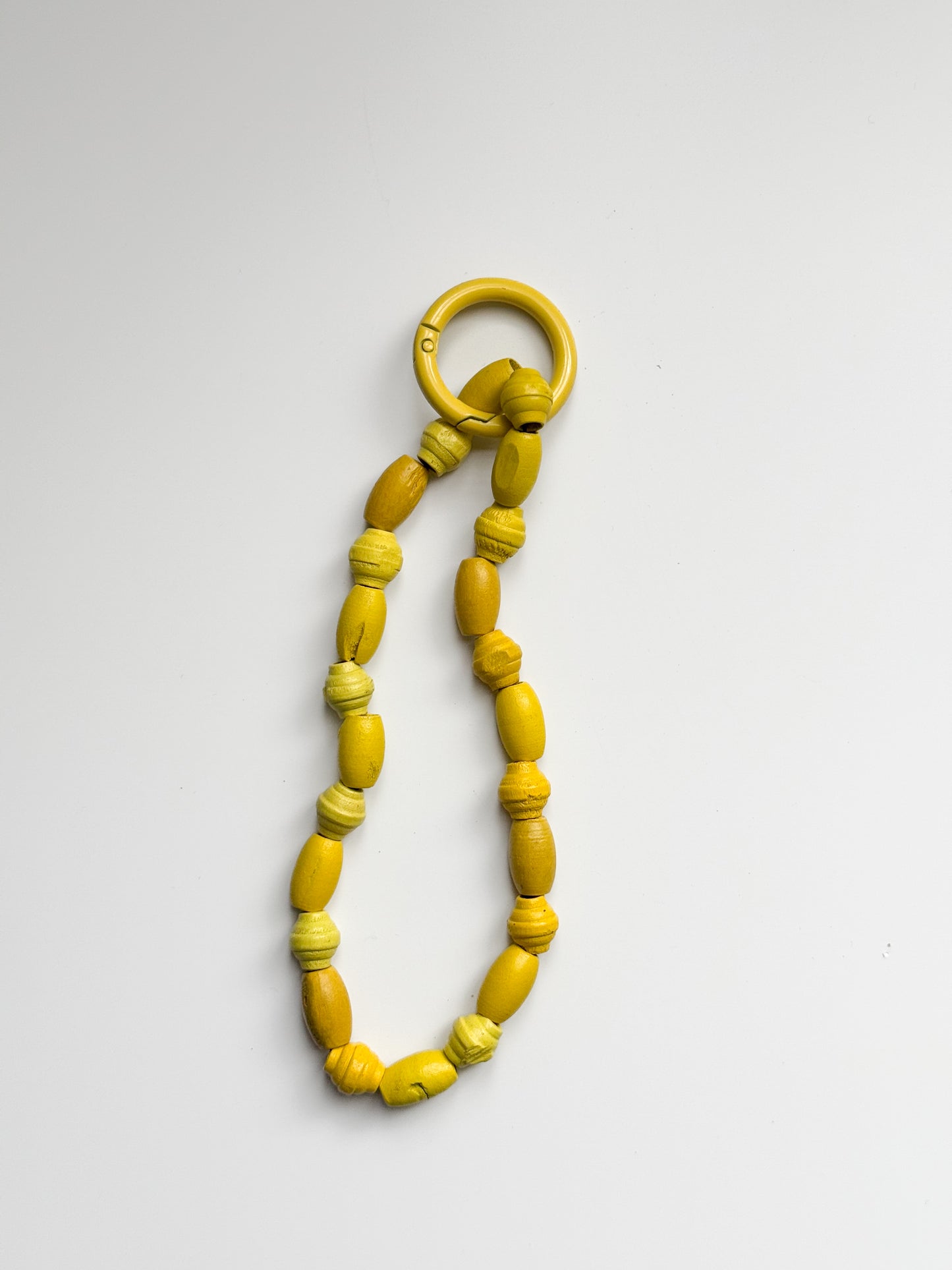 Yellow kharaz beads