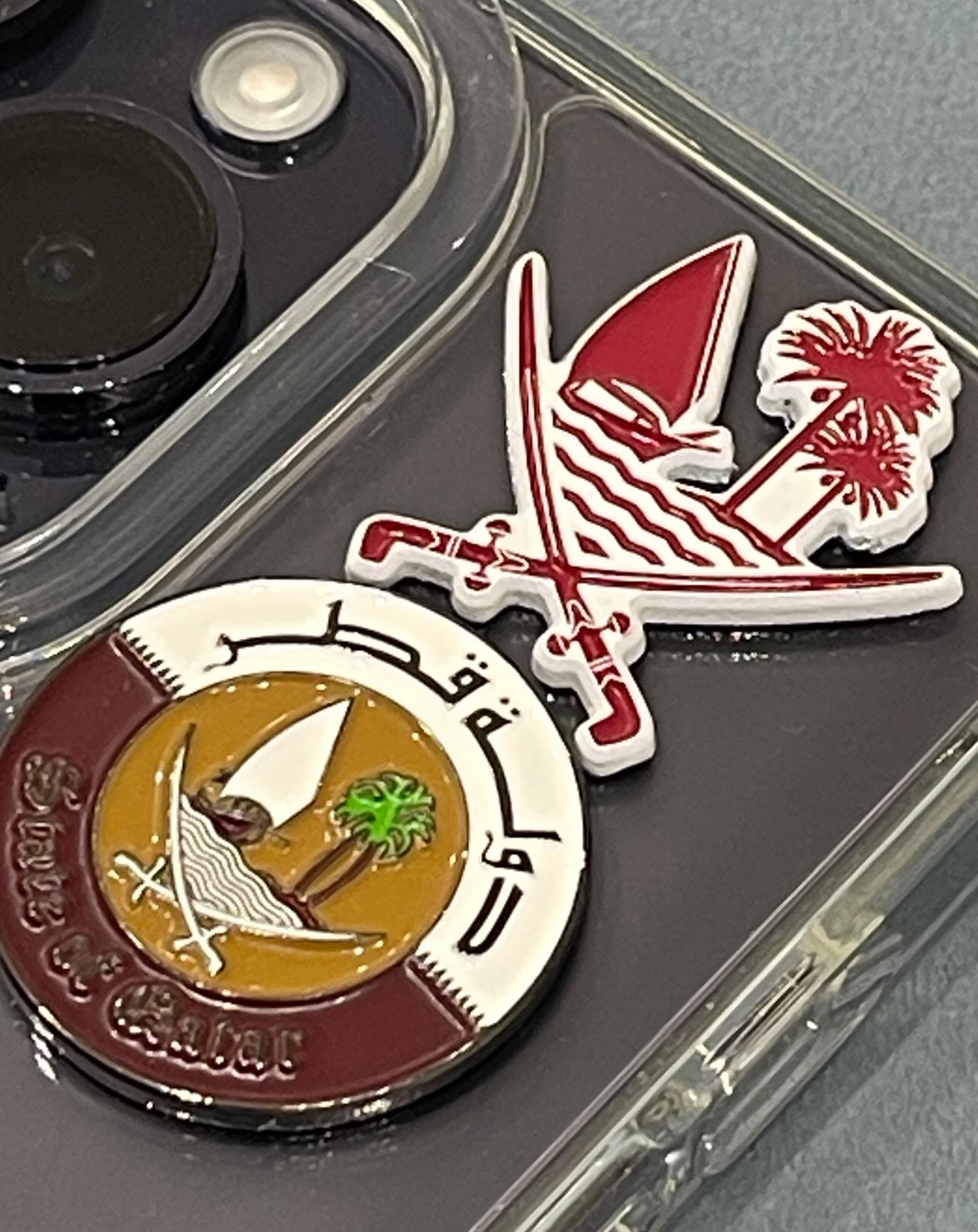 Qatar logo- sticker