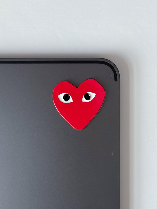 Heart with eyes