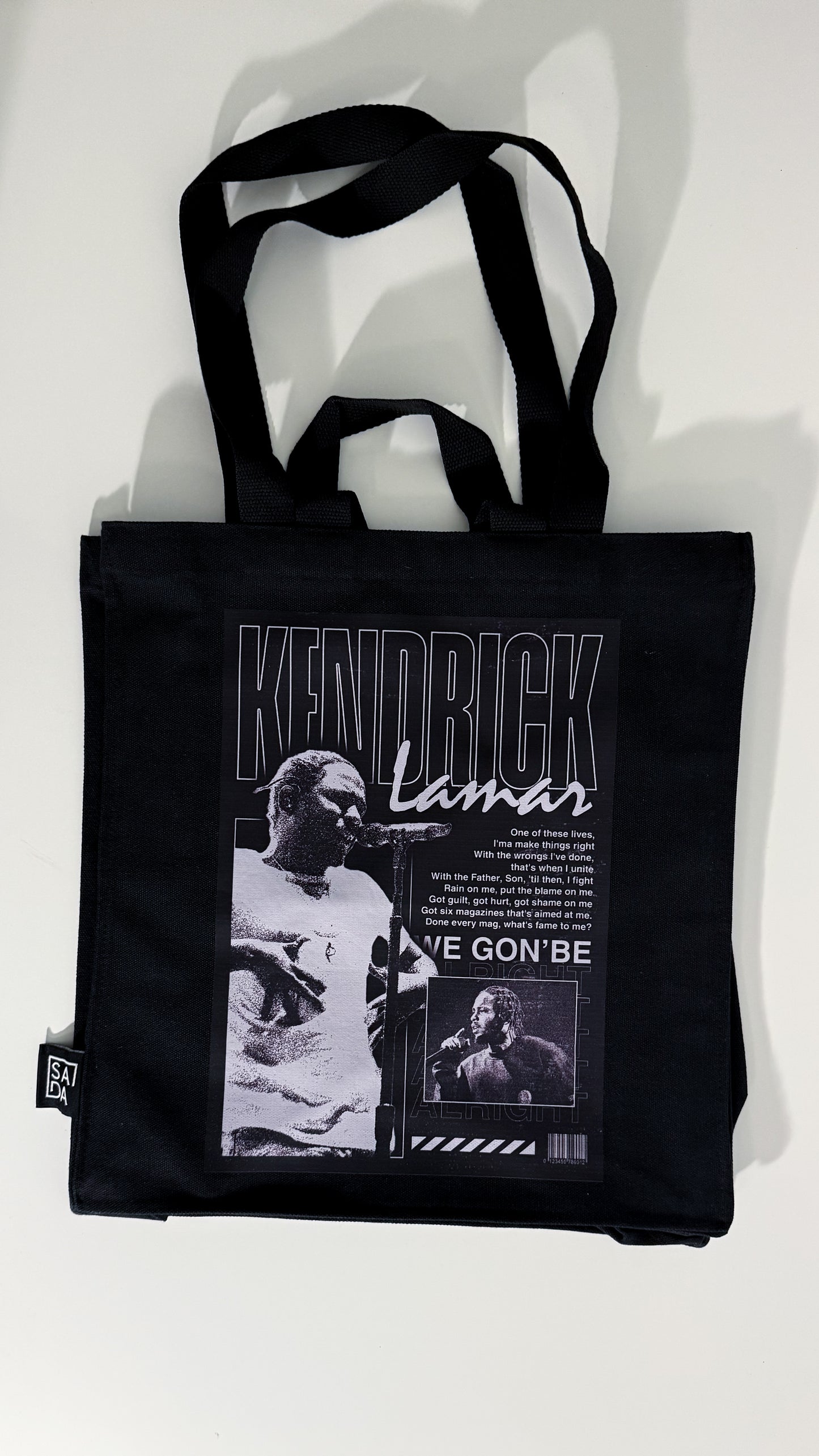 (Kendrick Lamar) collection - large tote with zipper