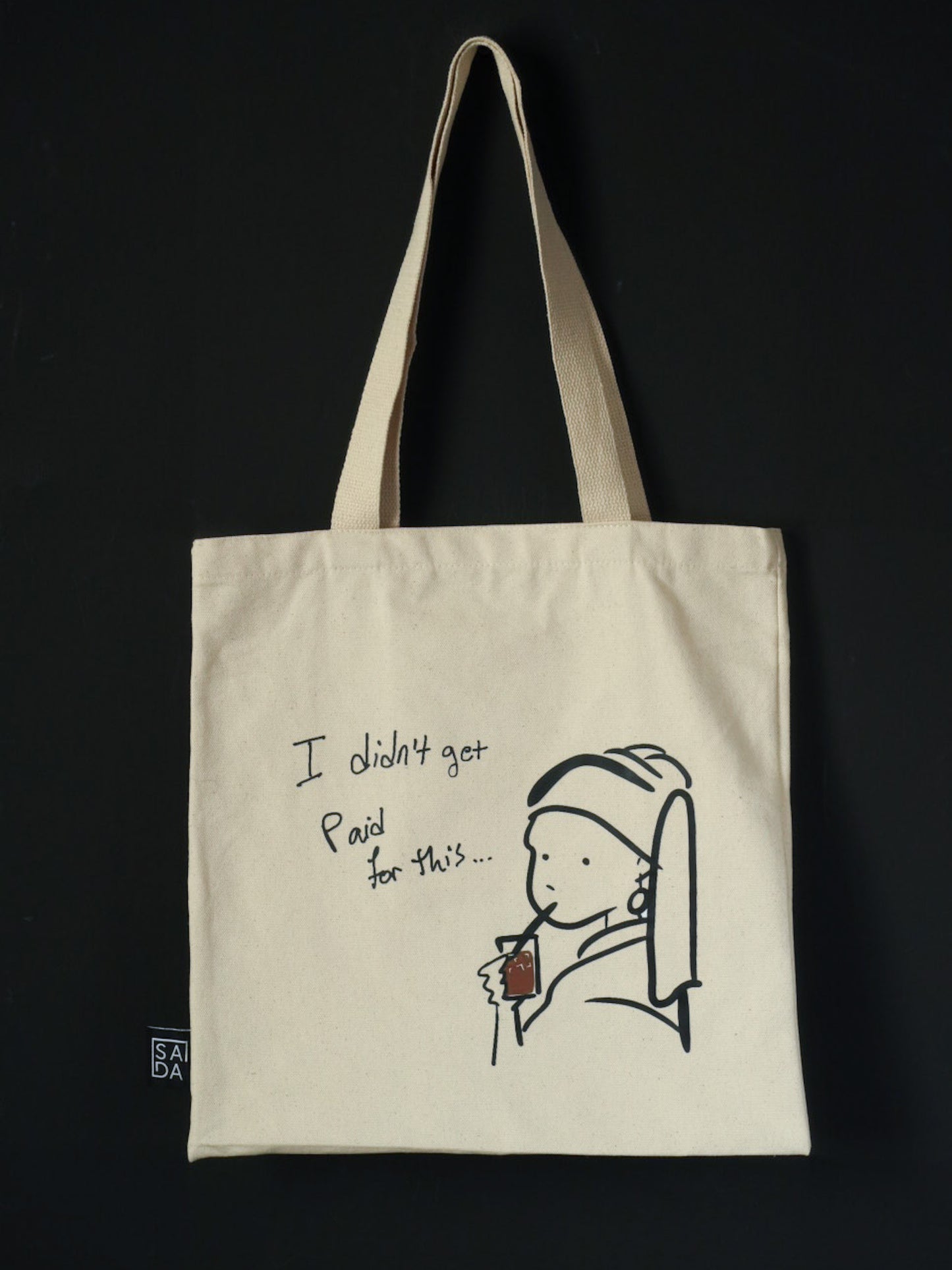 SADA printed totes (pink and others)