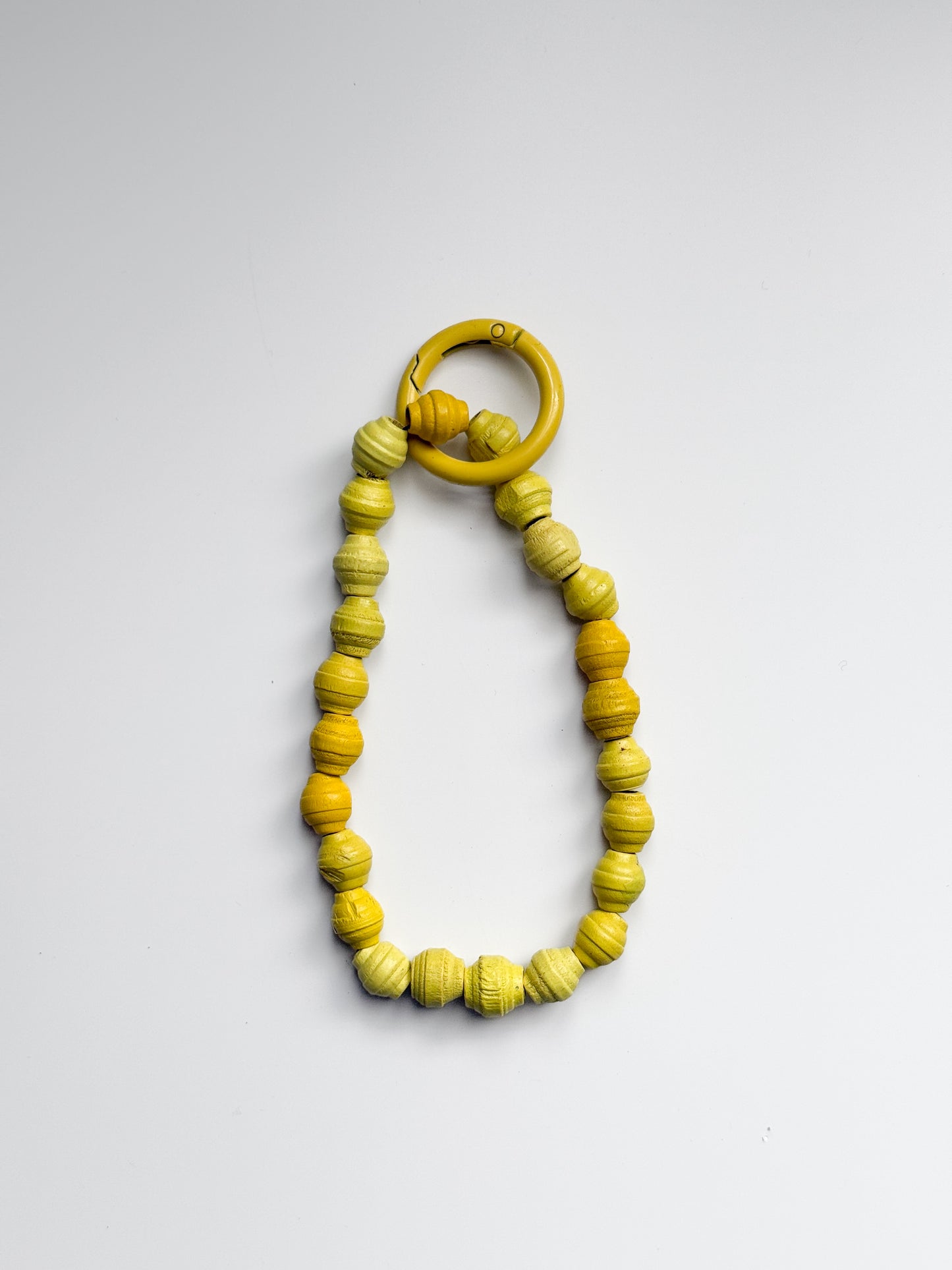 Yellow kharaz beads