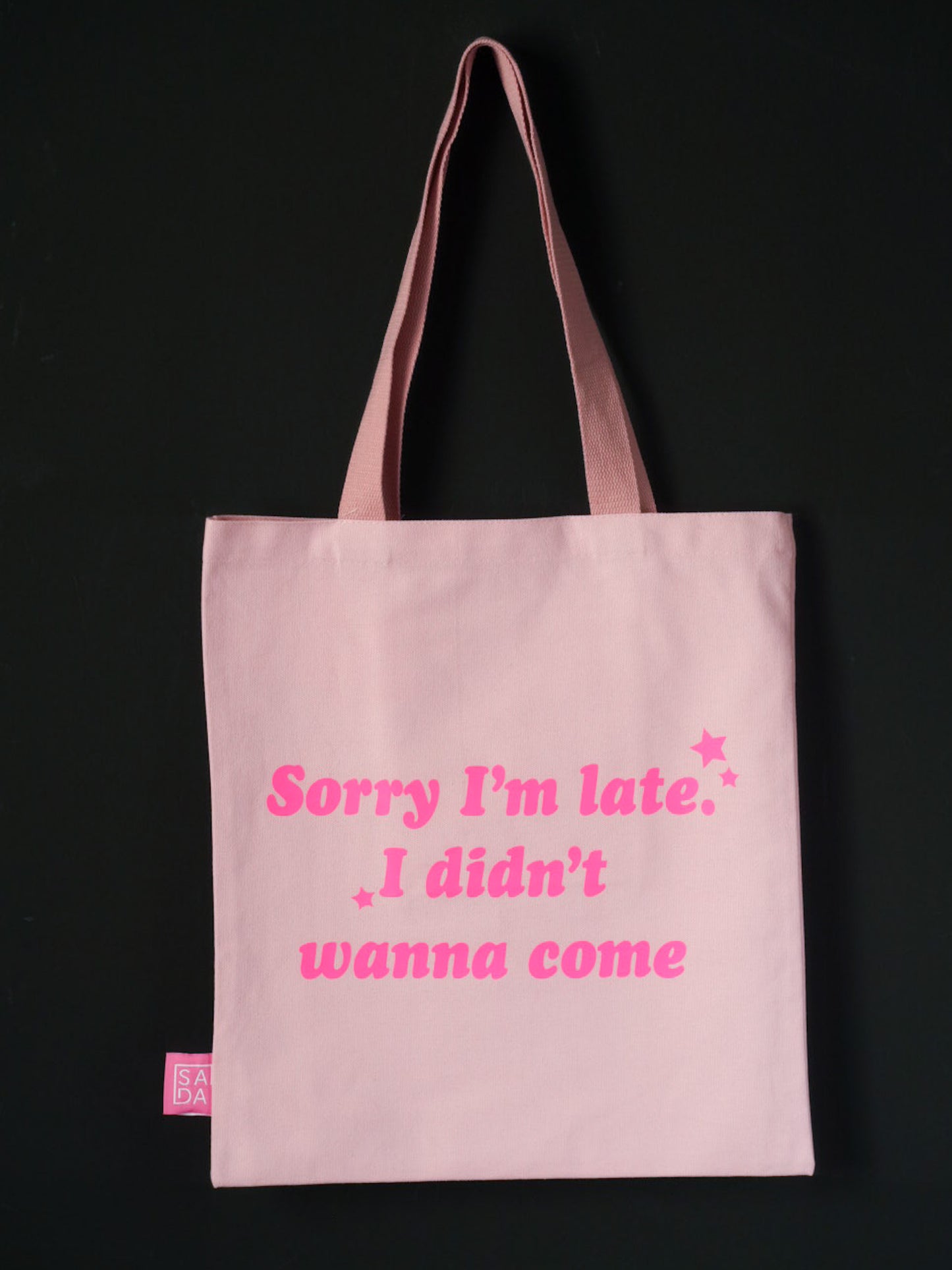 Sorry I’m late I didn’t wanna come