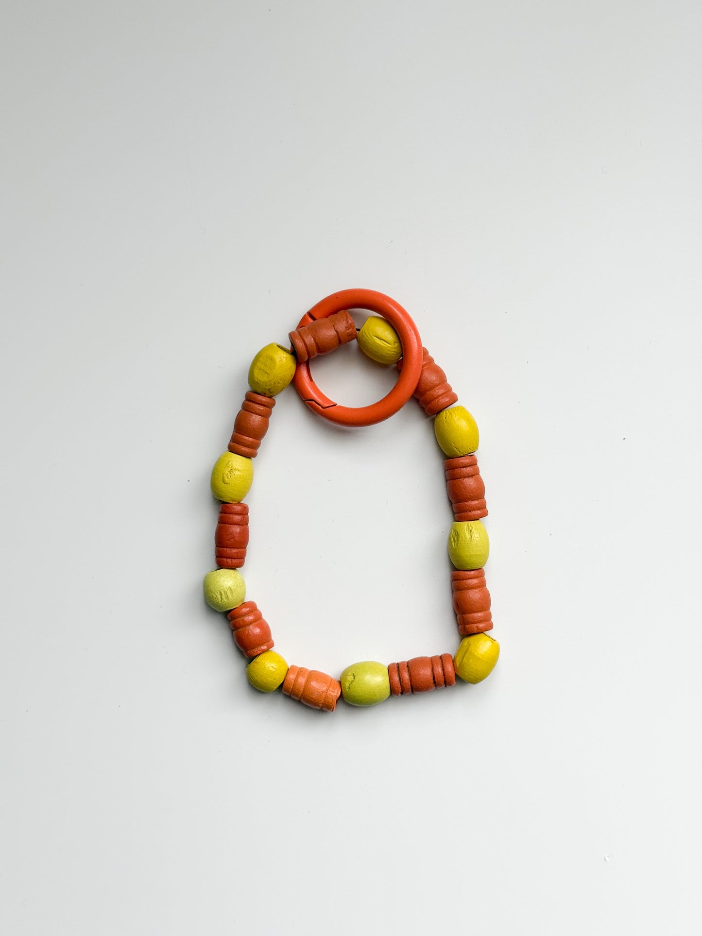 Orange kharaz beads