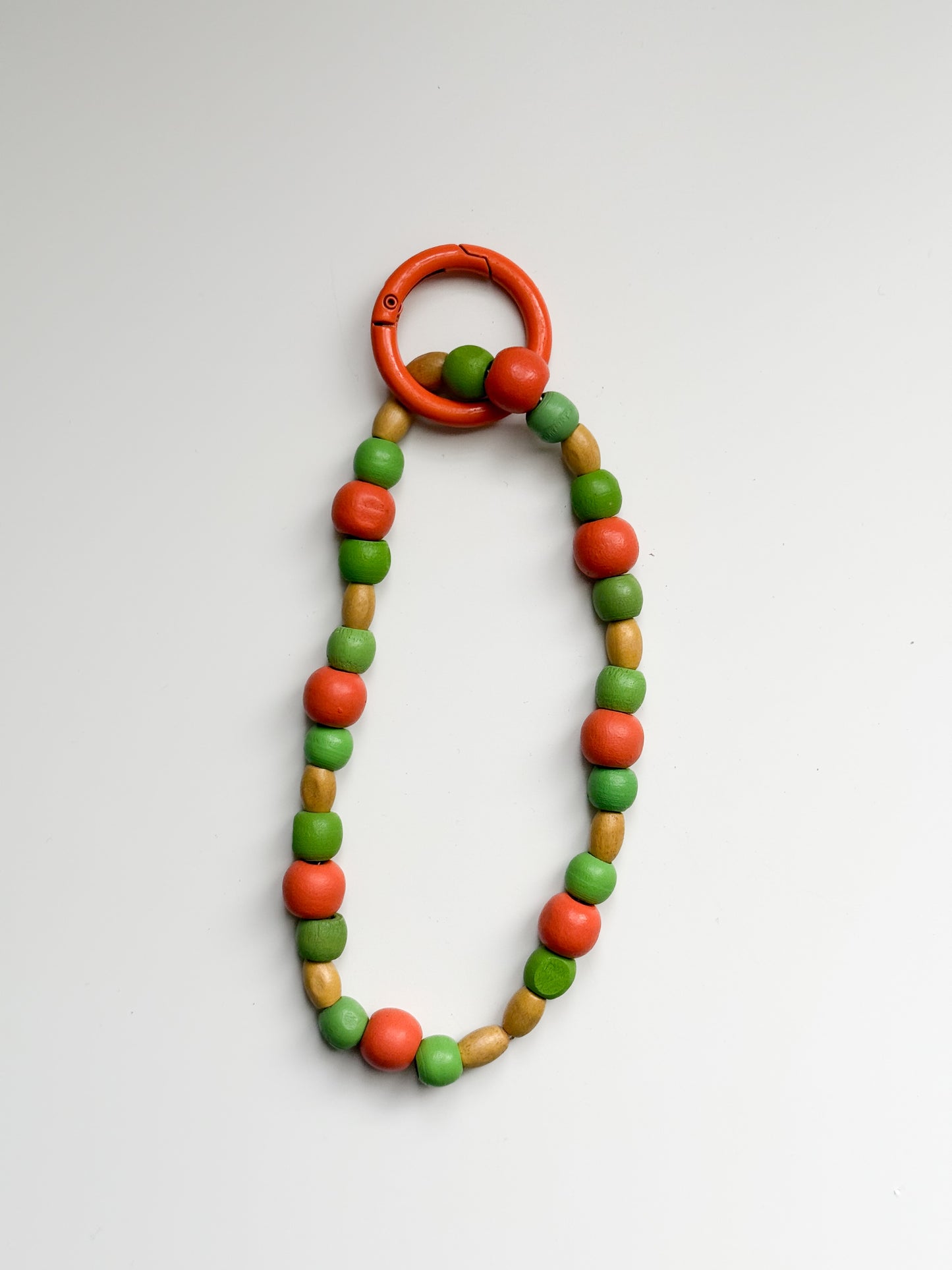 Orange kharaz beads
