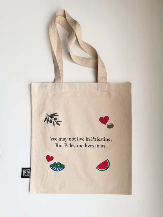 We may not live in Palestine, but Palestine lives in us