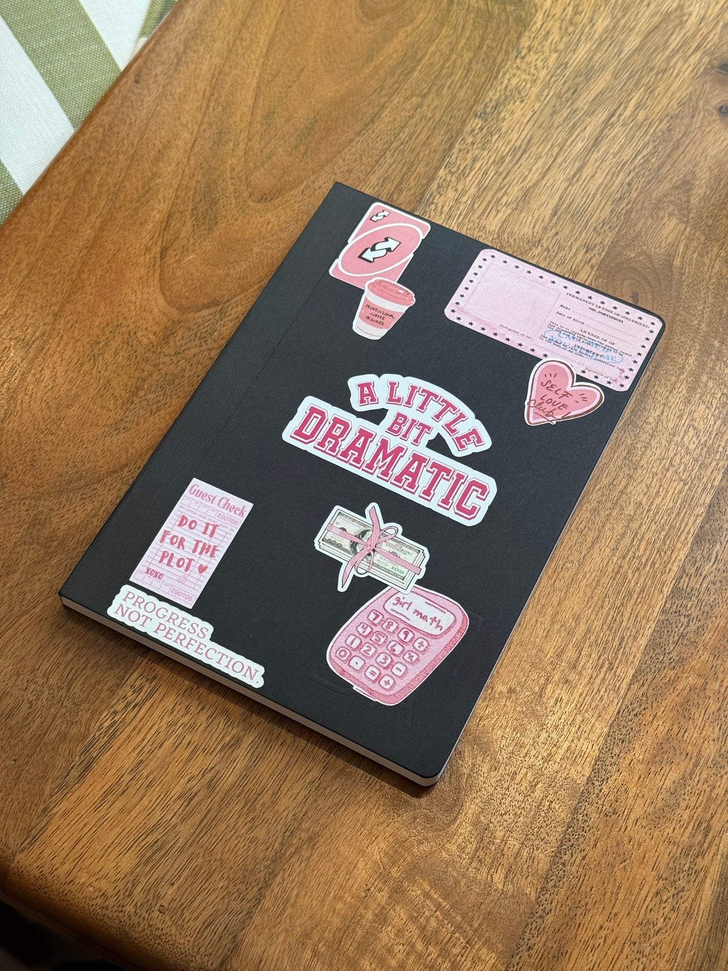 A little bit dramatic notebook