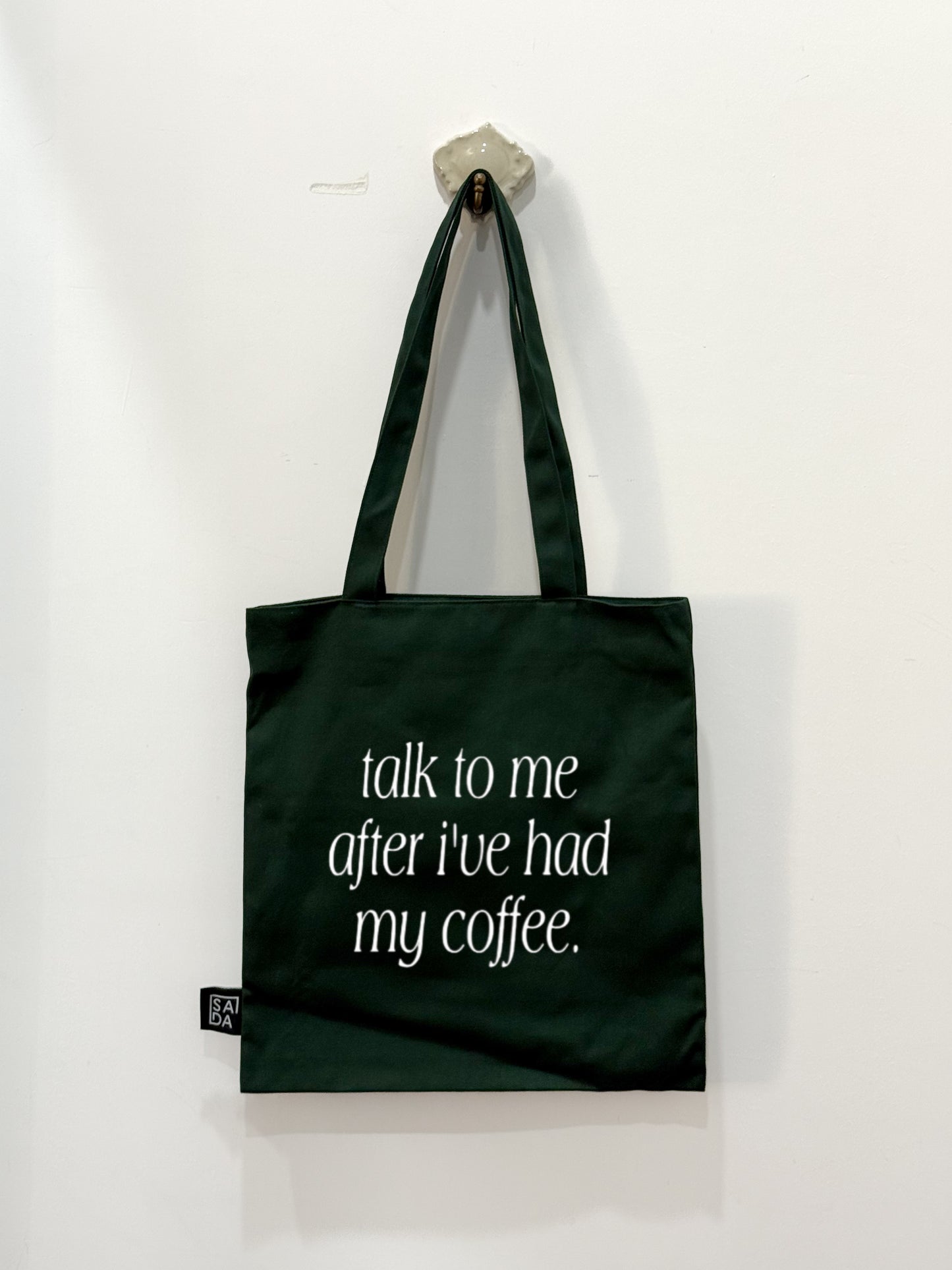 Talk to me after I’ve had my coffee