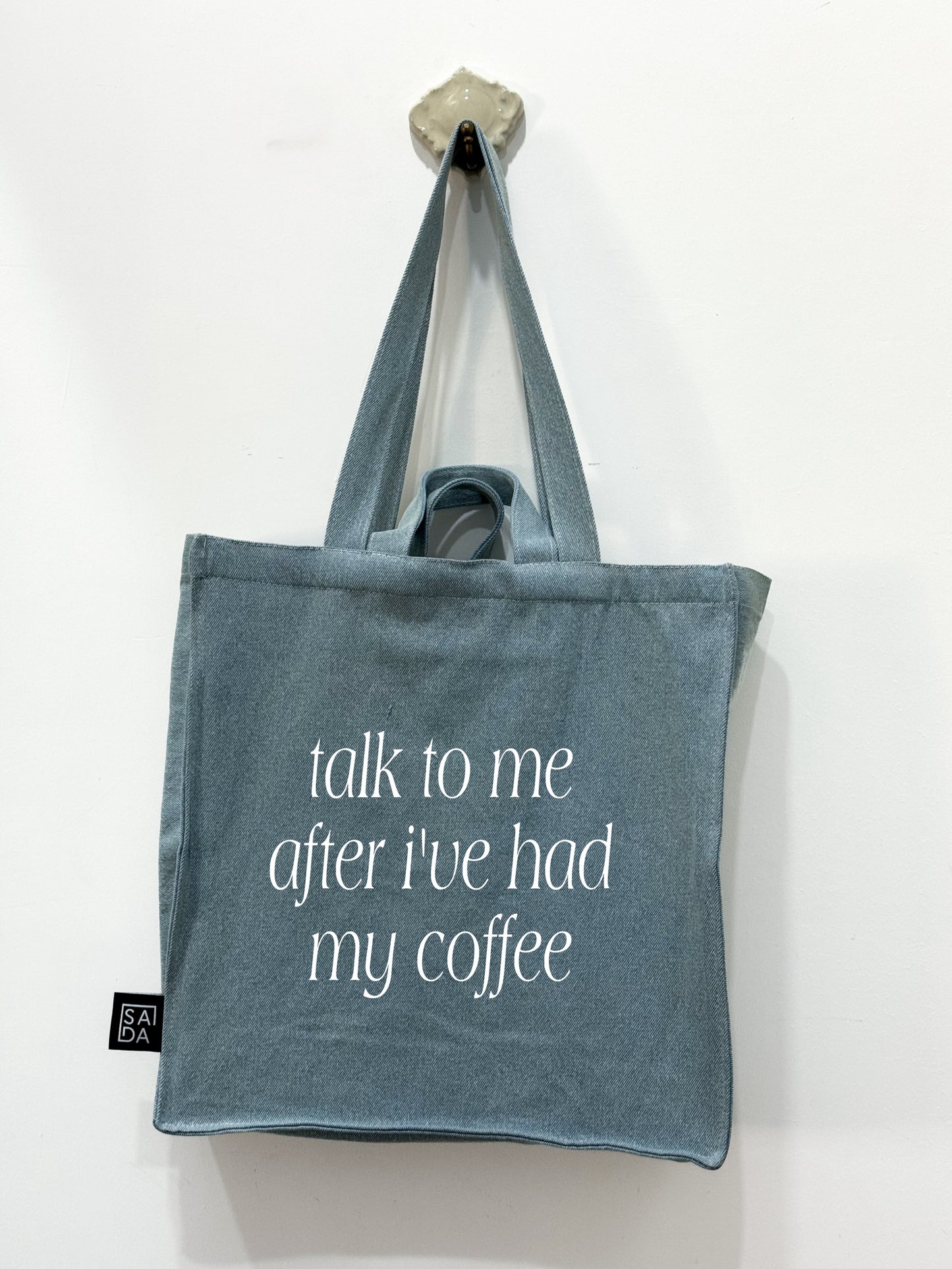 Talk to me after I’ve had my coffee