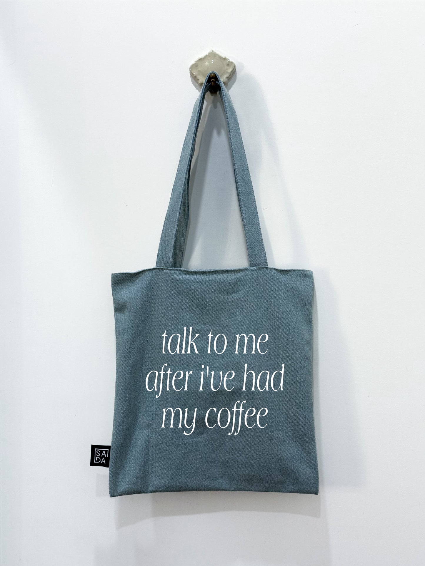Talk to me after I’ve had my coffee