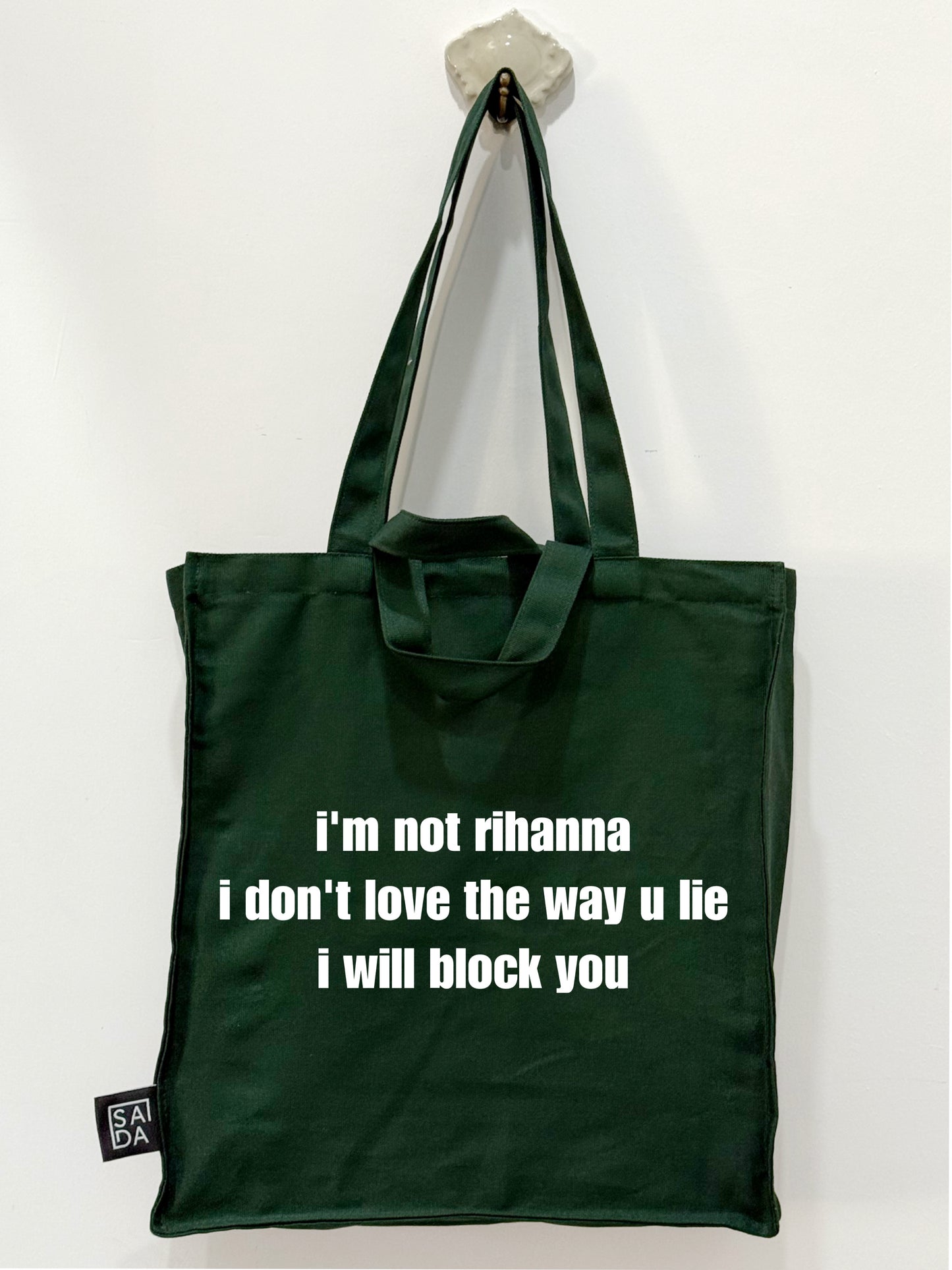 i'm not rihanna i don't love the way u lie i will block you