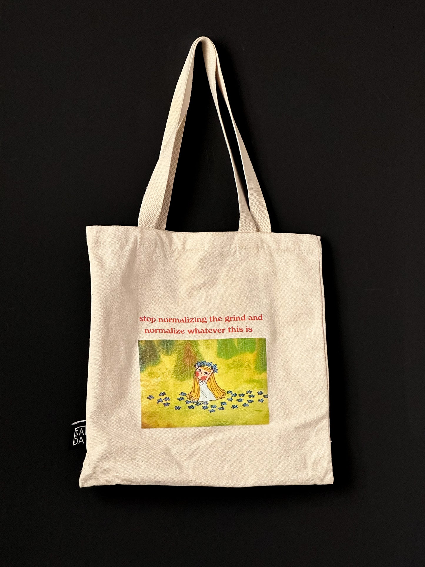 SADA printed totes (pink and others)